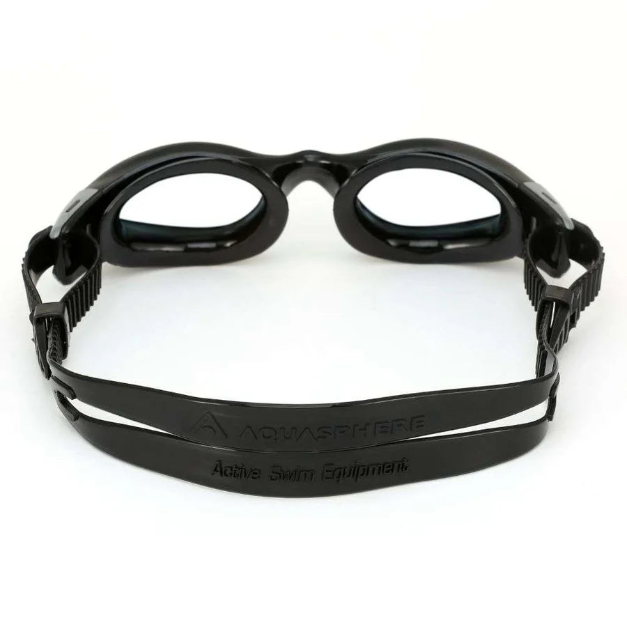 Aquasphere Kaiman Goggle Black Black Clear Lens