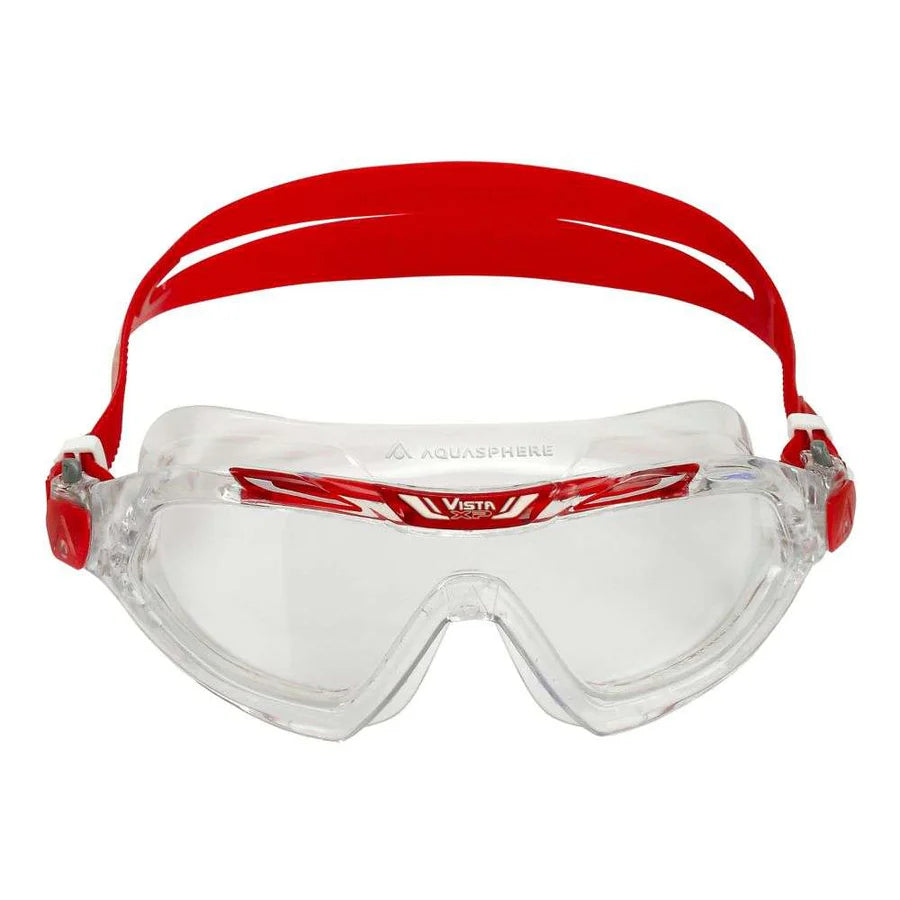 Vista XP Transparent Red Clear Lens