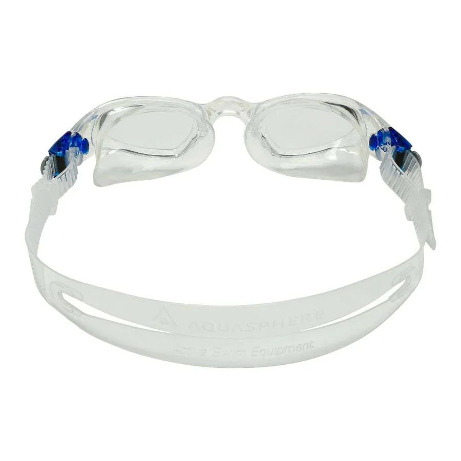 AquaSphere Mako Adult Goggle Clear Lens Blue