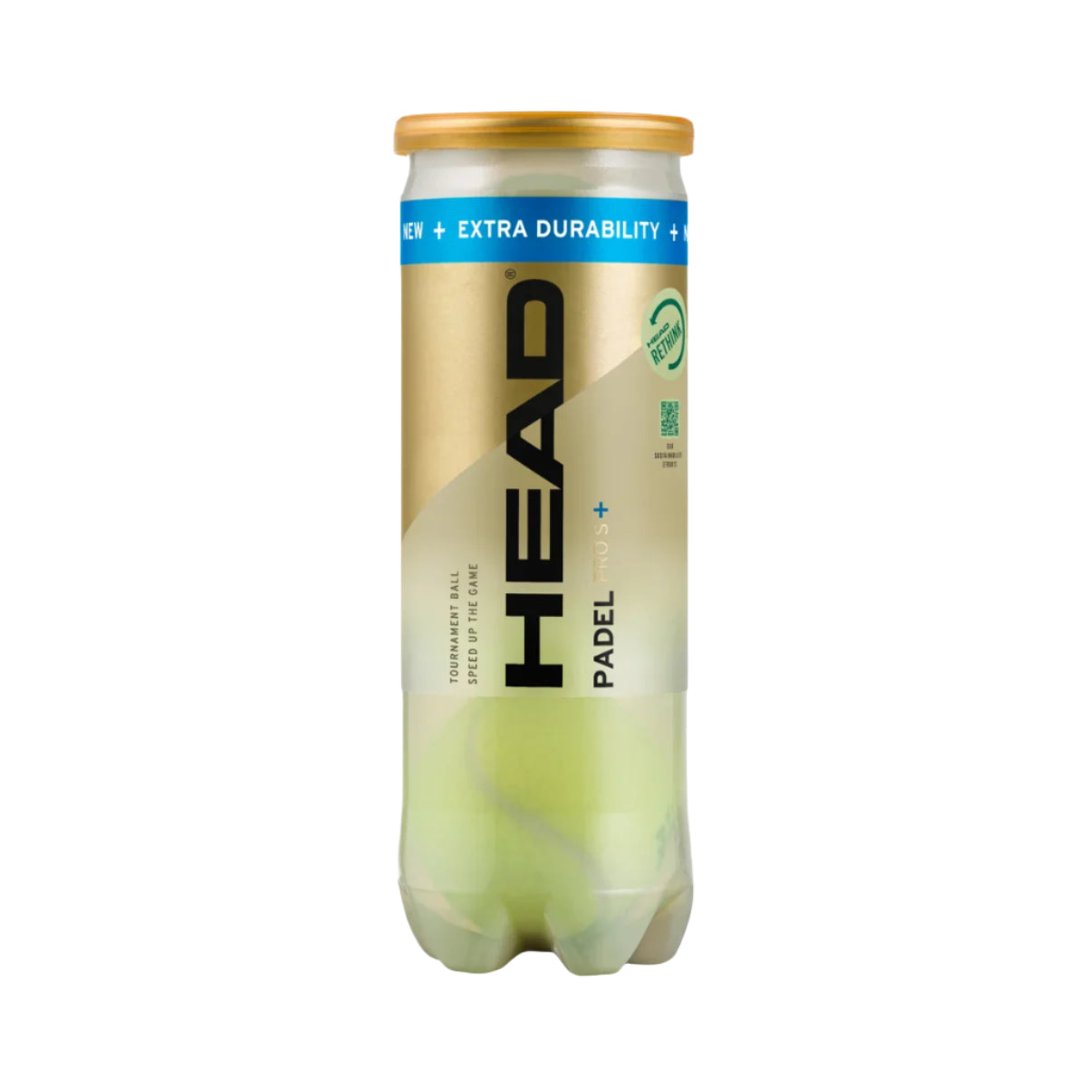 Head Padel Pro S+ 3 Ball Can x 4