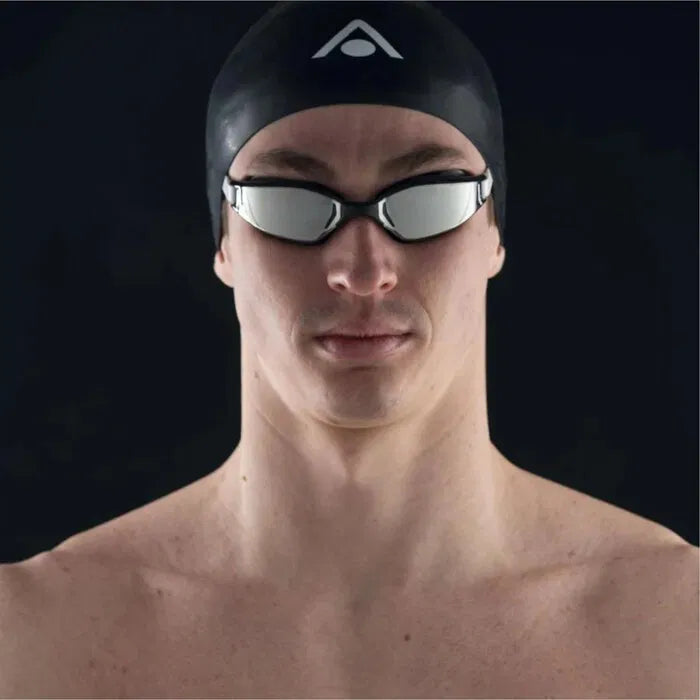 Aquasphere Xceed Goggle Black Lens Silver Titianium Mirror
