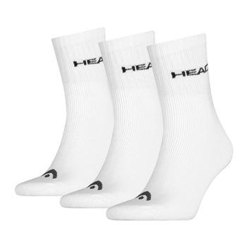 Head 3 Pack Performance Short Crew Sock White x 6