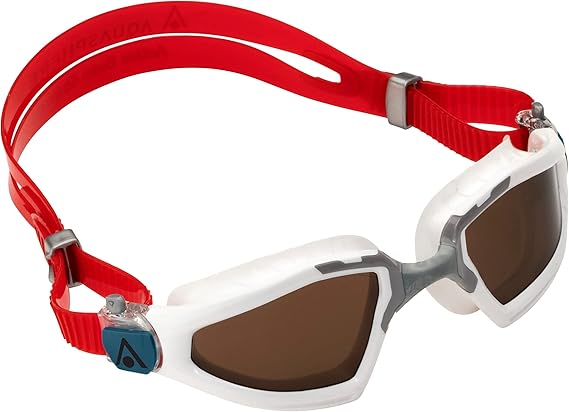 AquaSphere Kayenne Pro Goggle White Grey Lens Polarised