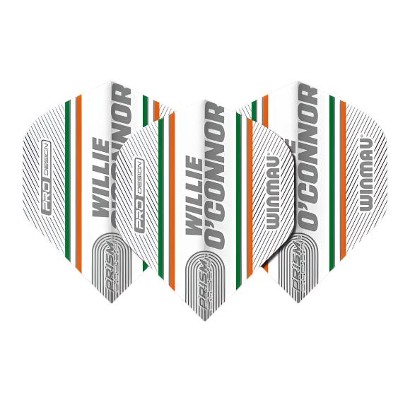 Winmau Prism Alpha Flights Willie O Connor x 10