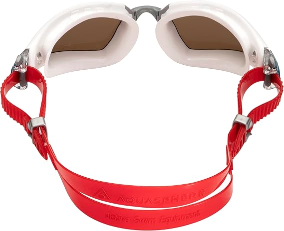AquaSphere Kayenne Pro Goggle White Grey Lens Polarised