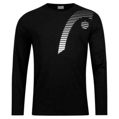 Head Mens Cliff LS T Shirt BK
