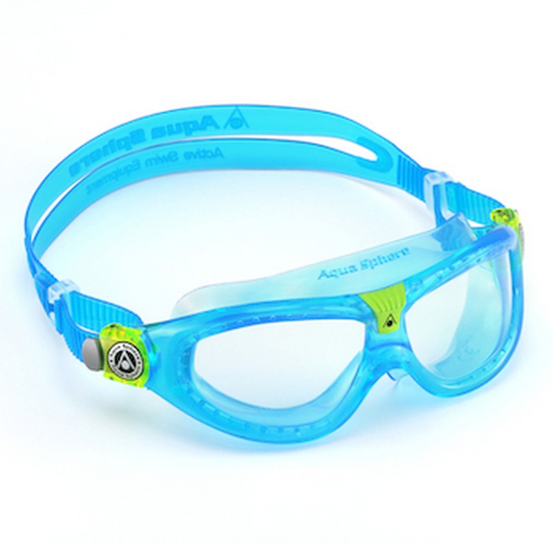 Aquasphere Seal 2 Kid Goggle Aqua Lime Clear Lens
