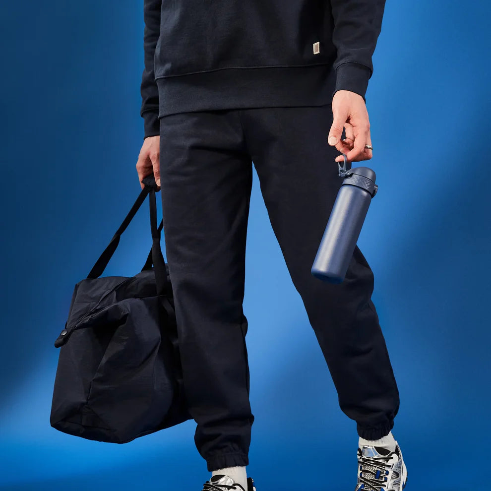 Ion8 Slim Vacuum Insulated Water Bottle Ash Navy