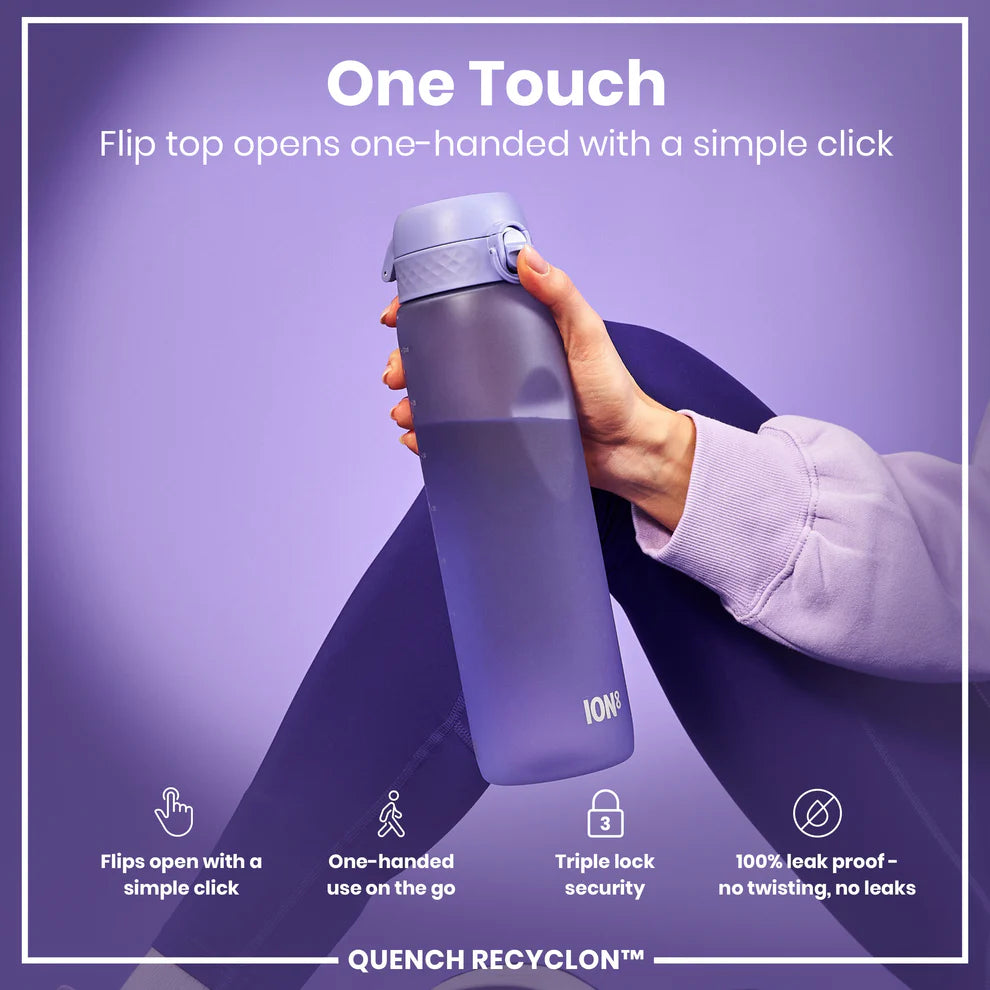Ion8 Quench Water Bottle Light Purple