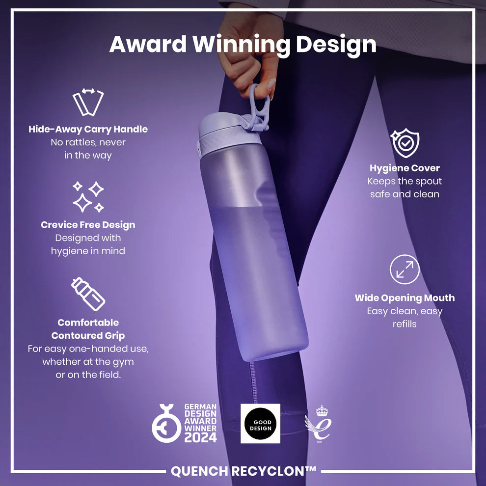 Ion8 Quench Water Bottle Light Purple