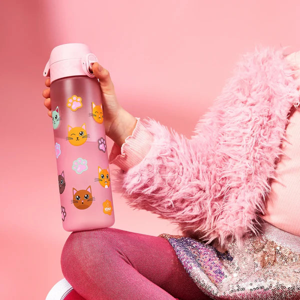 Ion8 Slim Water Bottle Cats