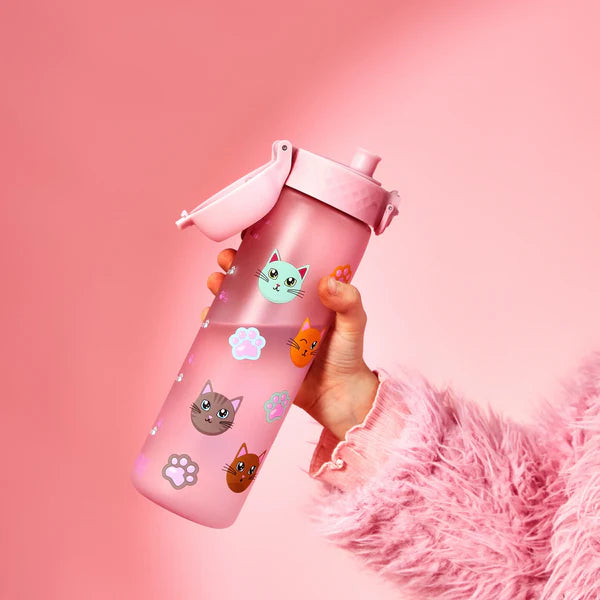 Ion8 Slim Water Bottle Cats