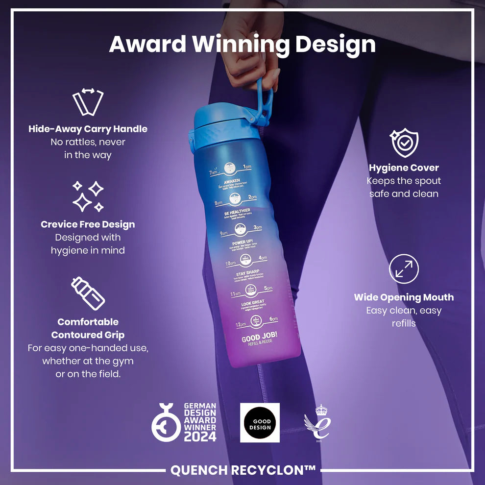 Ion8 Quench Water Bottle Gradient Motivator