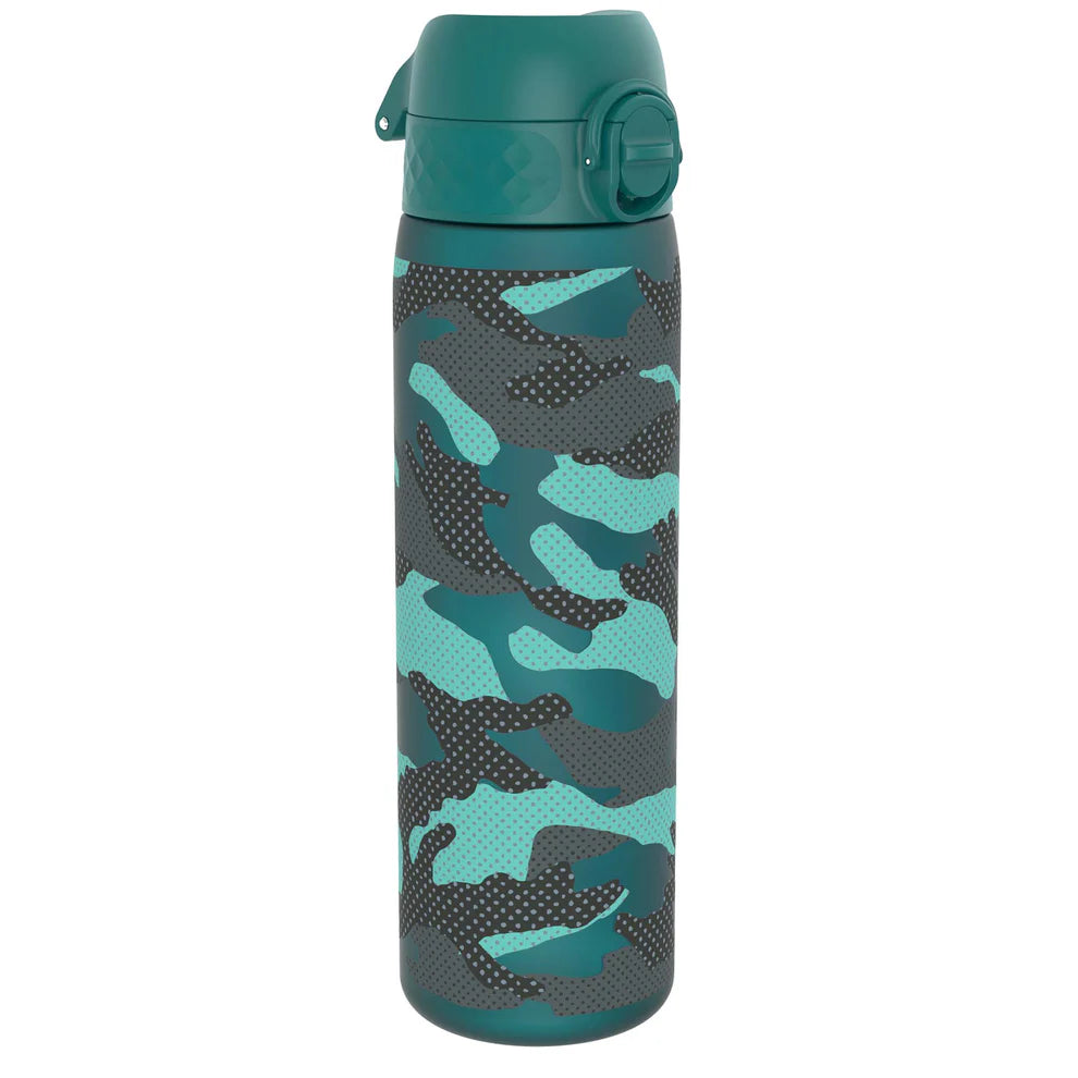Ion8 Slim Water Bottle Camo Green