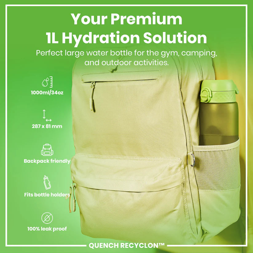 Ion8 Quench Water Bottle Green