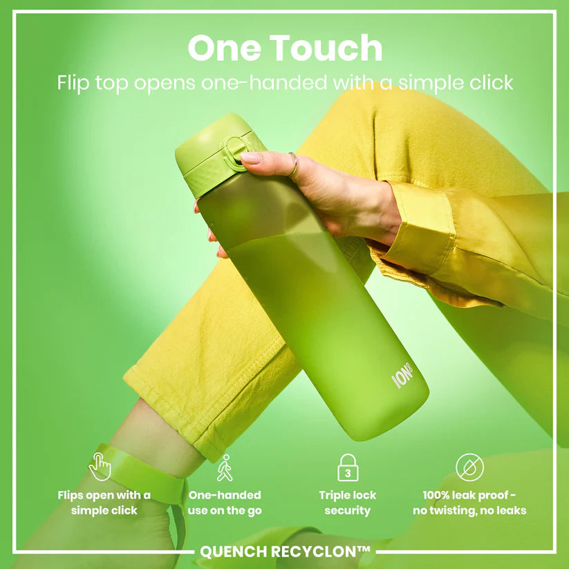 Ion8 Quench Water Bottle Green