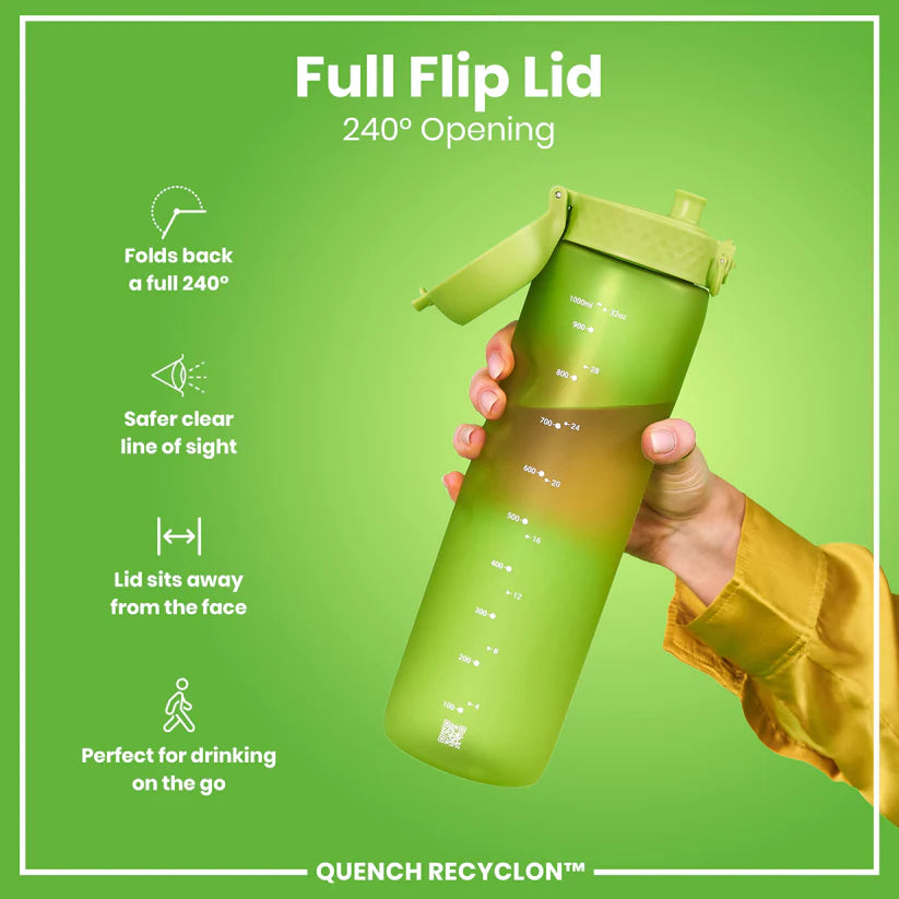 Ion8 Quench Water Bottle Green