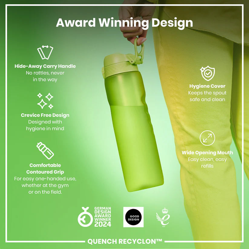Ion8 Quench Water Bottle Green