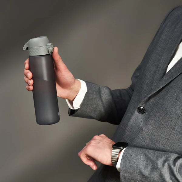 Ion8 Slim Water Bottle Grey
