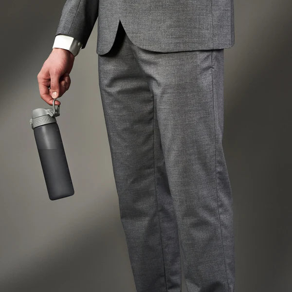 Ion8 Slim Water Bottle Grey