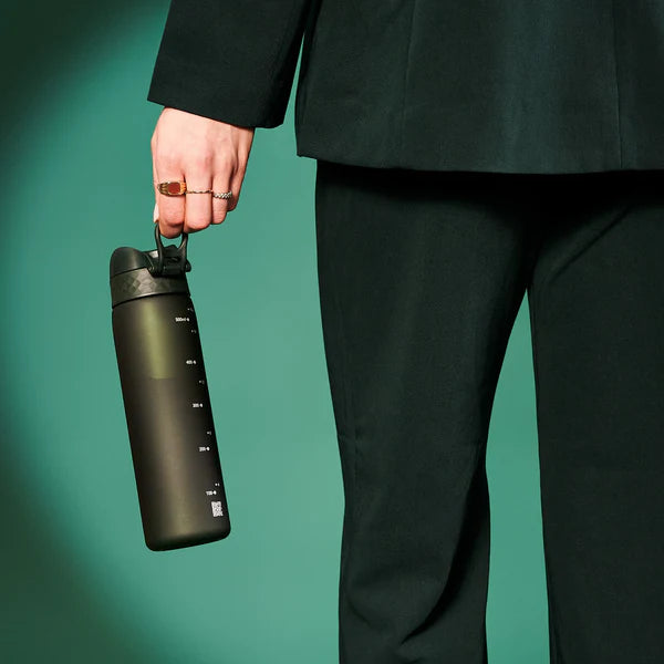 Ion8 Slim Water Bottle Dark Green