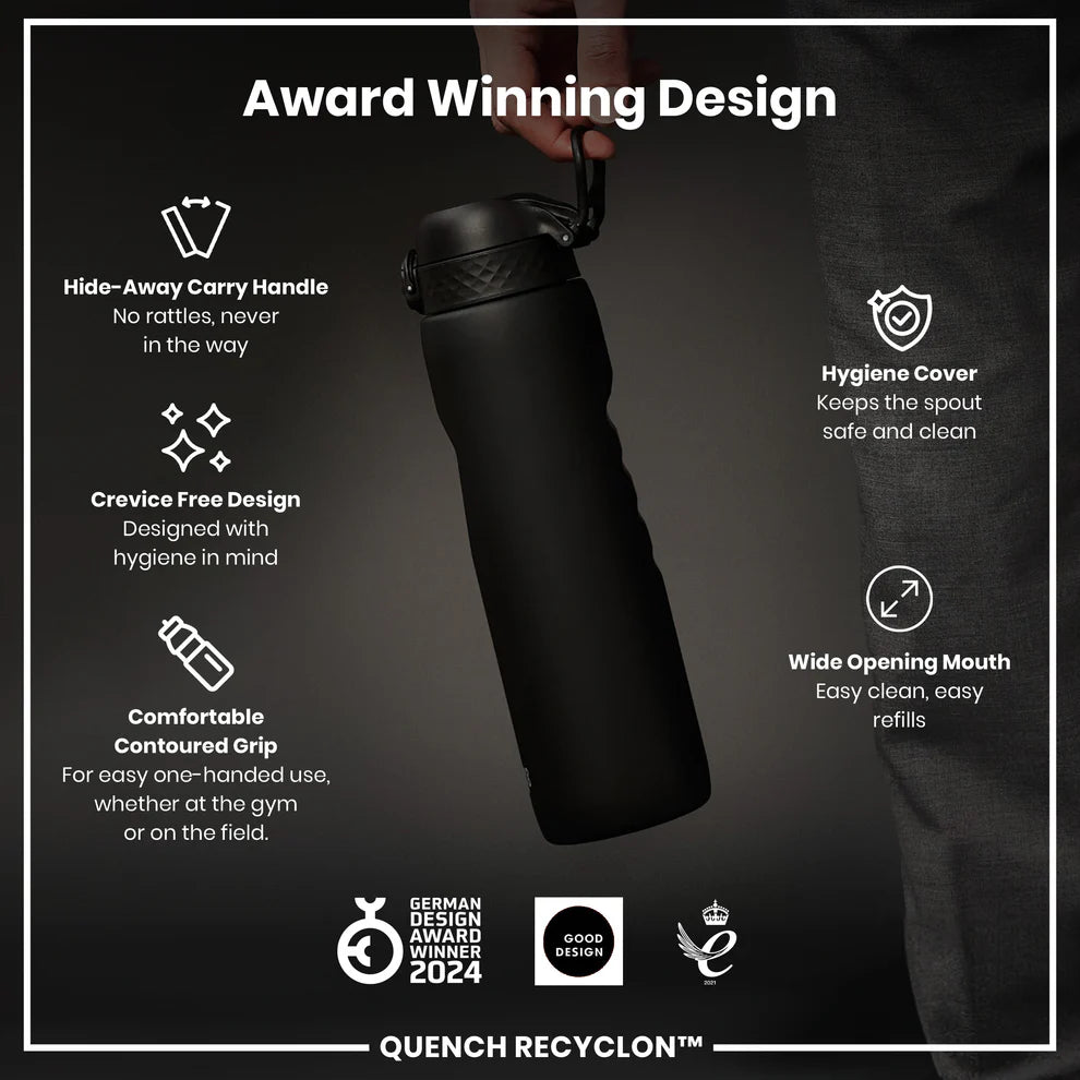 Ion8 Quench Water Bottle Black