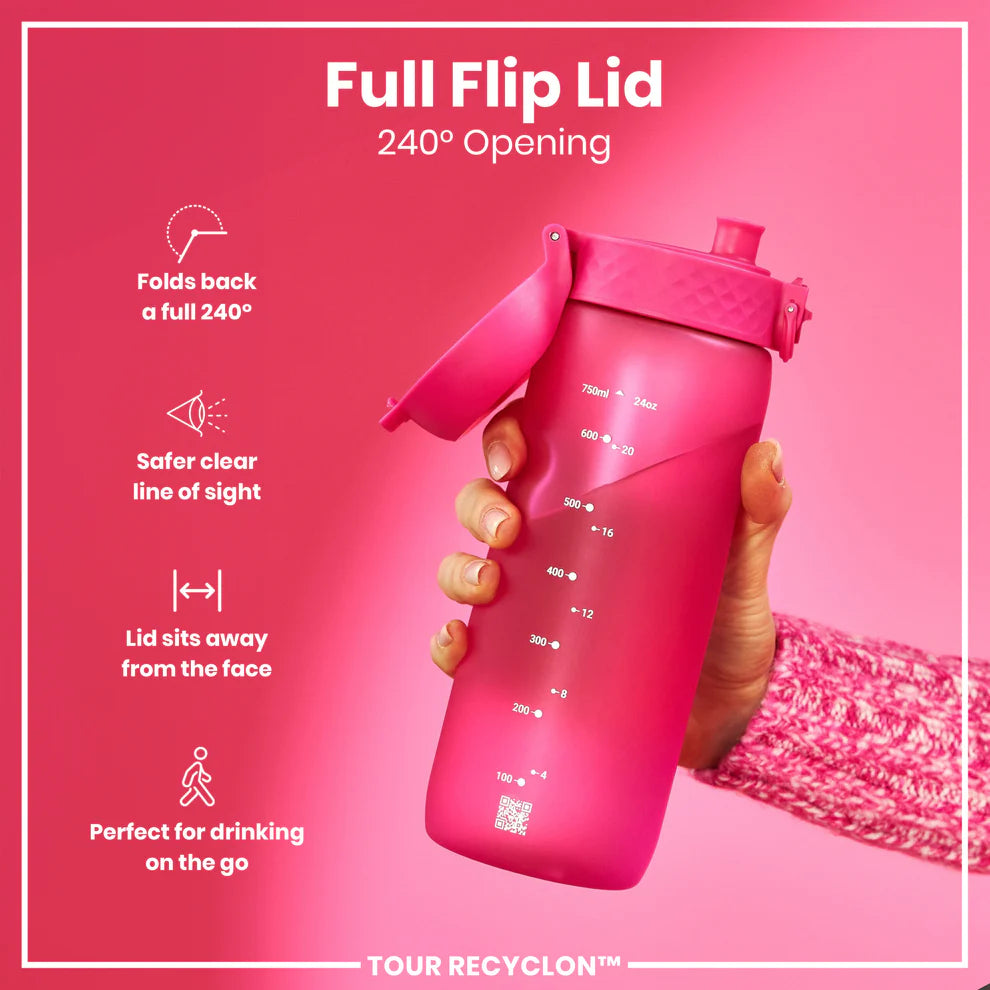 Ion8 Tour Water Bottle Pink