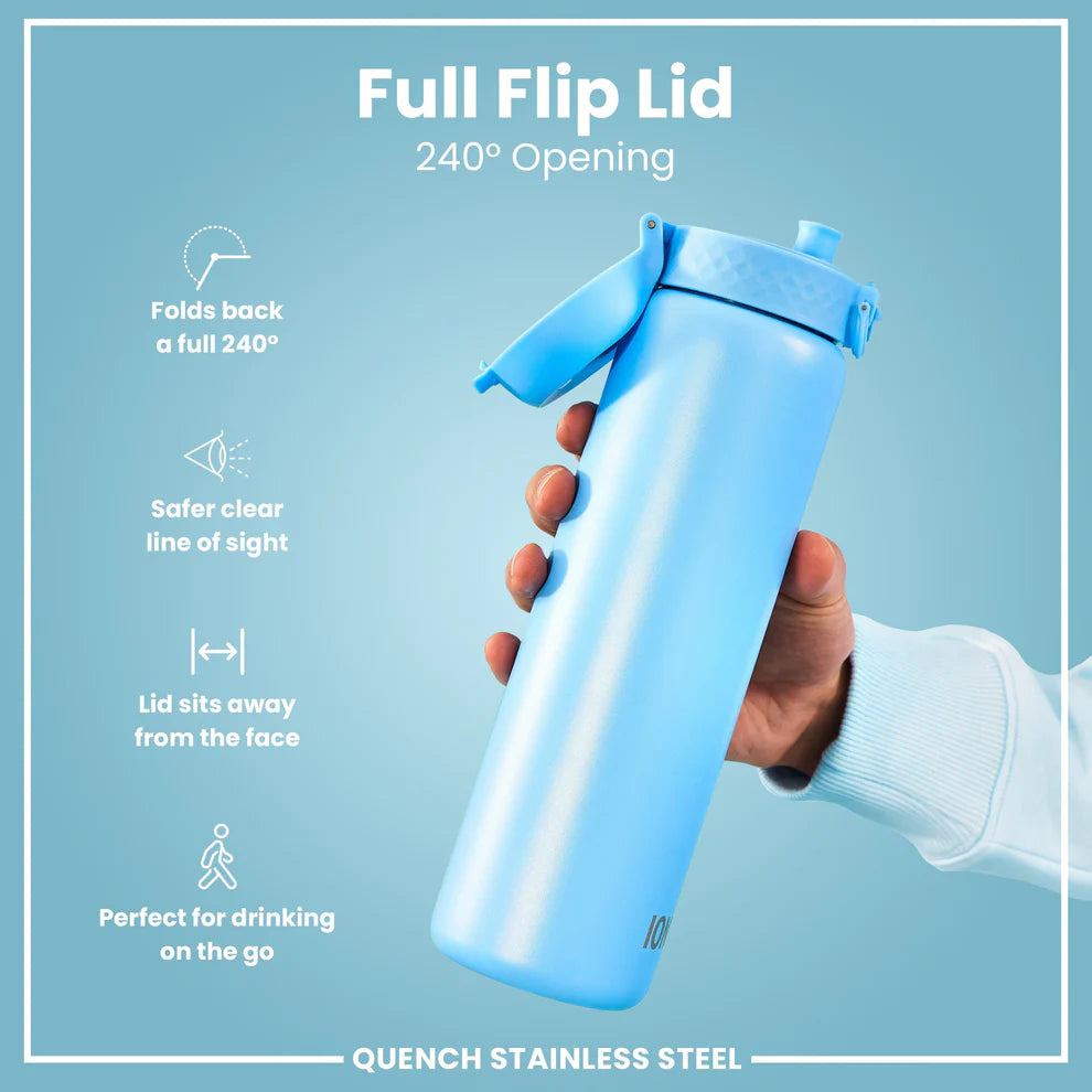 Ion8 Quench Stainless Steel Water Bottle Alaskan Blue