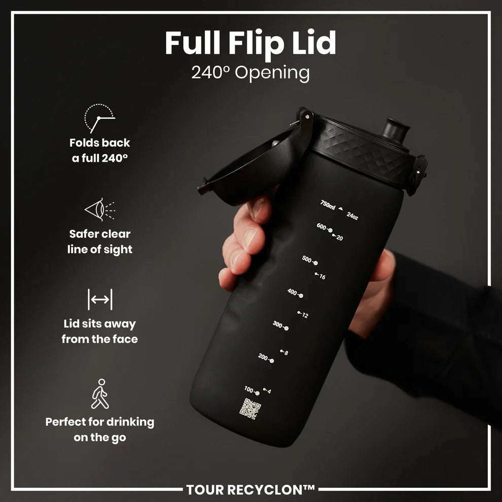 Ion8 Tour Water Bottle Black