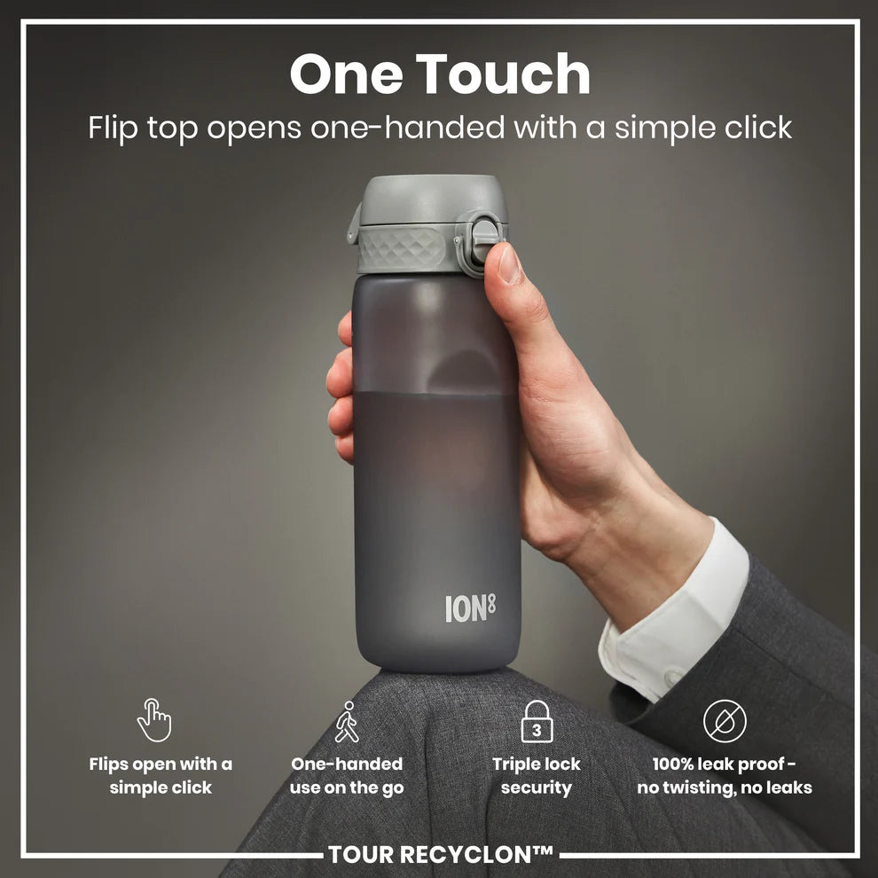 Ion8 Tour Water Bottle Grey