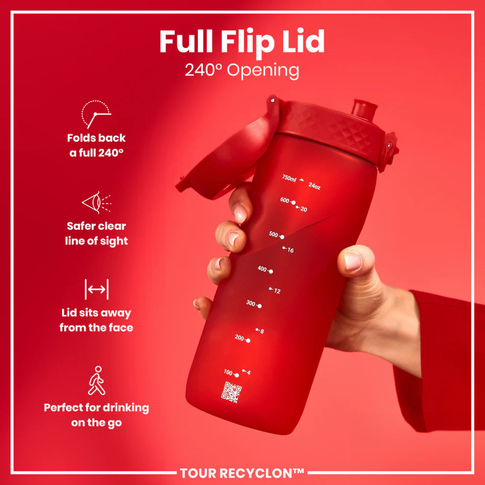 Ion8 Tour Water Bottle Red