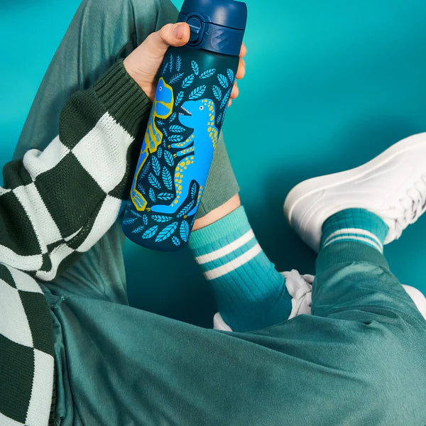 Ion8 Slim Water Bottle Dinosaurs