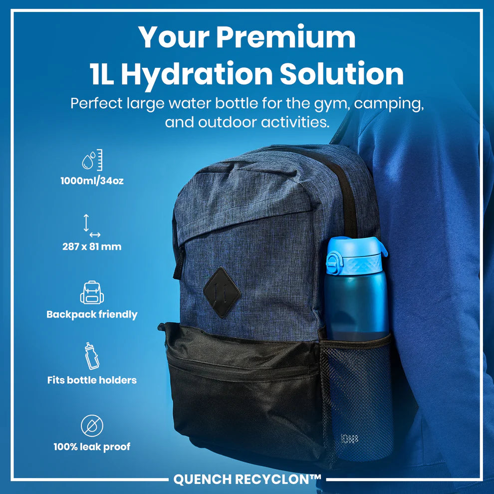Ion8 Quench Water Bottle Blue