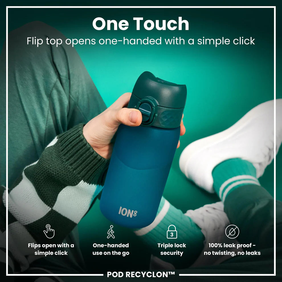Ion8 Pod Water Bottle Aqua
