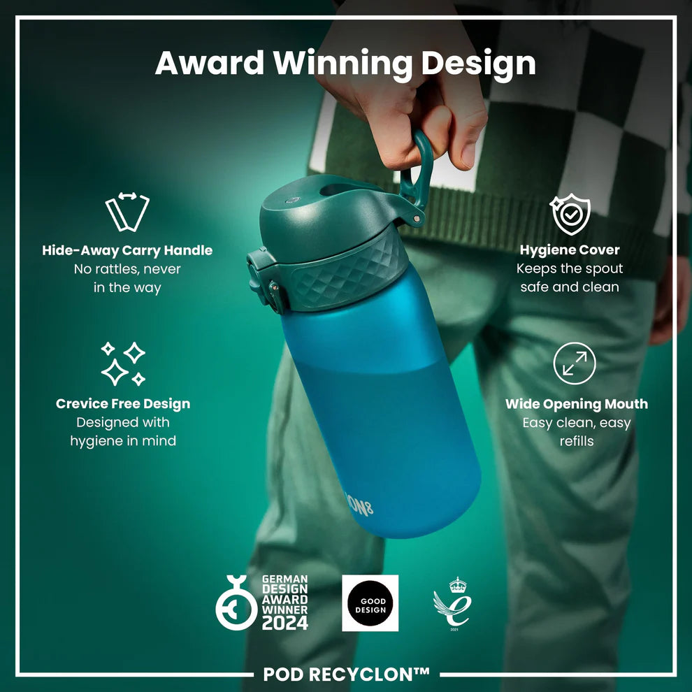 Ion8 Pod Water Bottle Aqua