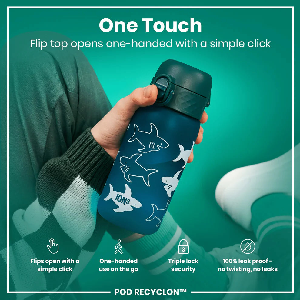 Ion8 Pod Water Bottle Shark