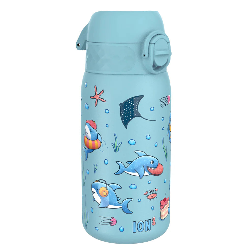 Ion8 Pod Stainless Steel Water Bottle Shark
