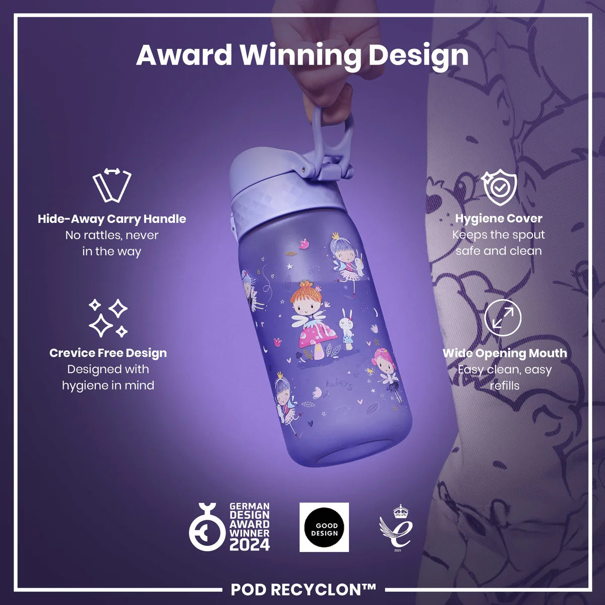 Ion8 Pod Water Bottle Fairies