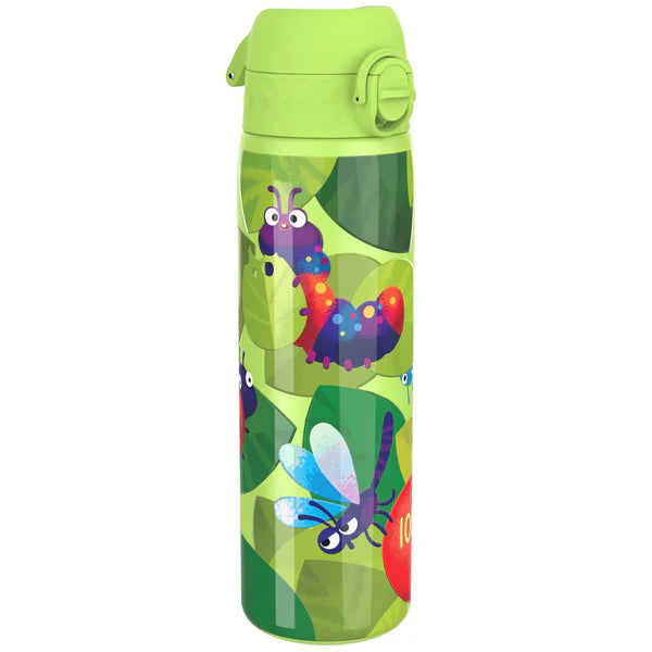 Ion8 Slim Stainless Steel Water Bottle Bugs