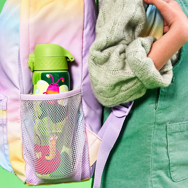 Ion8 Slim Stainless Steel Water Bottle Bugs