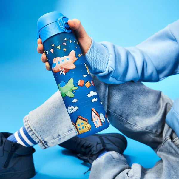Ion8 Slim Water Bottle Planes