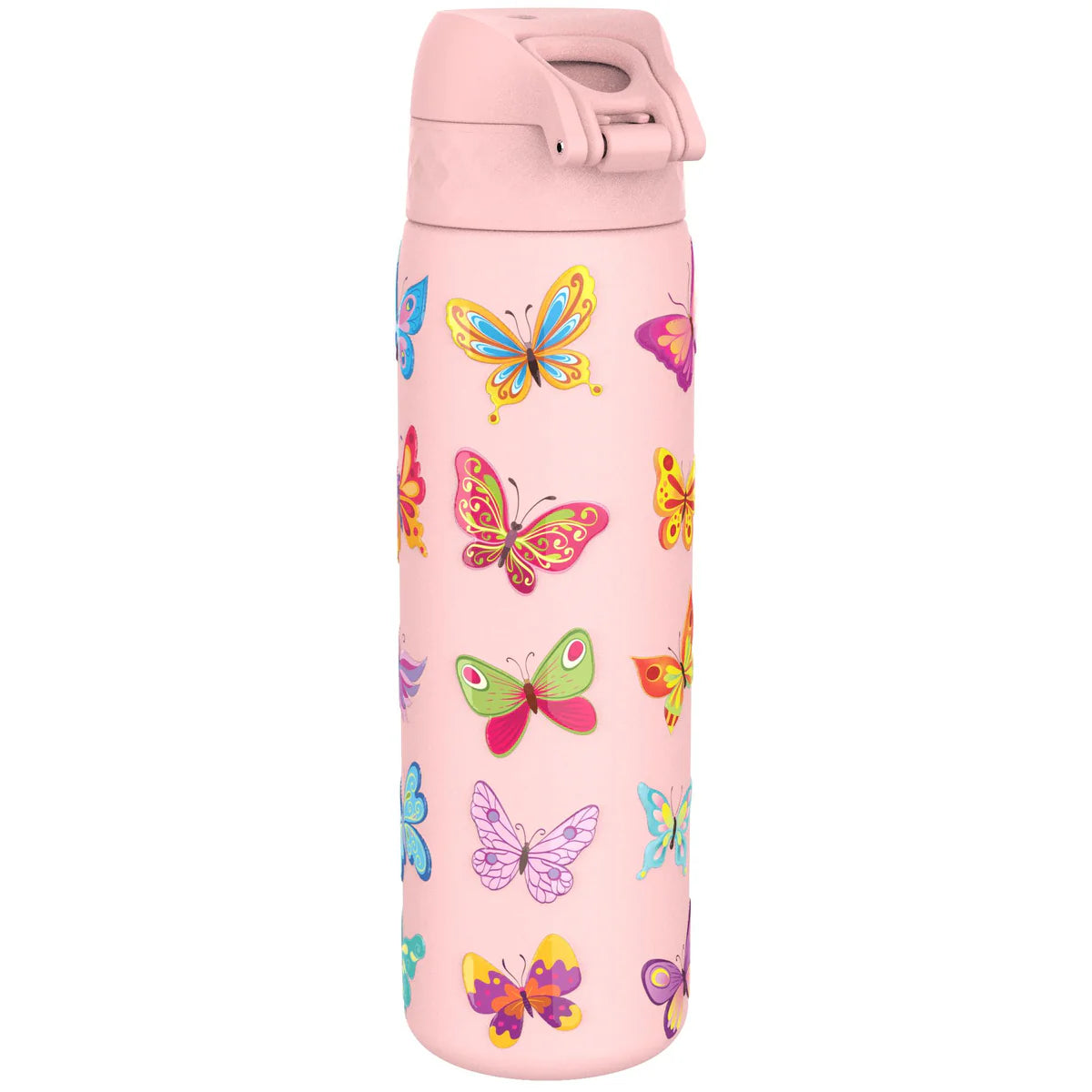 Ion8 Slim Stainless Steel Water Bottle Butterfly