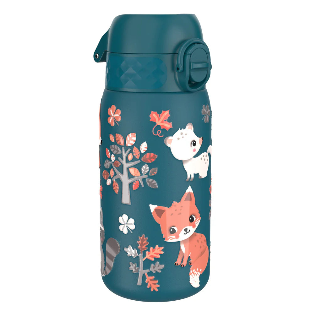 Ion8 Pod Stainless Steel Water Bottle Forest Animals