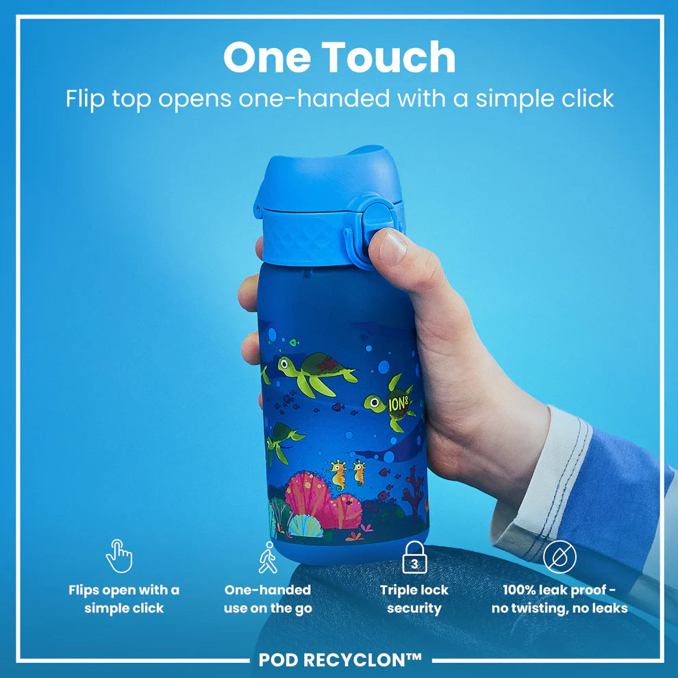 Ion8 Pod Water Bottle Sea Turtle