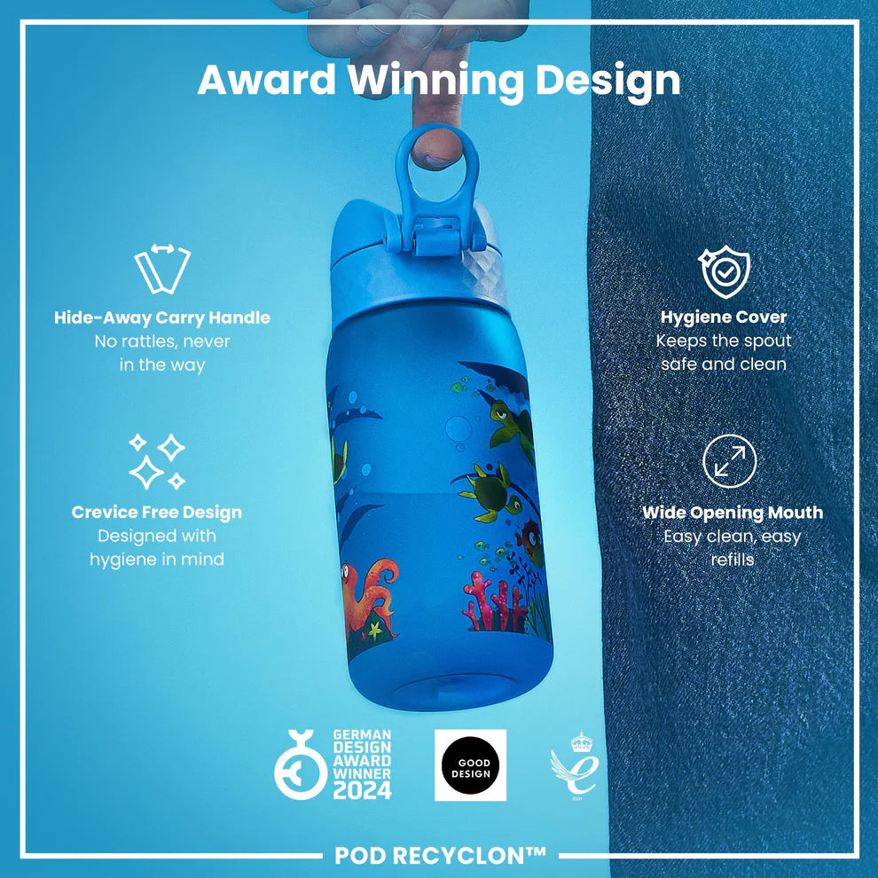 Ion8 Pod Water Bottle Sea Turtle
