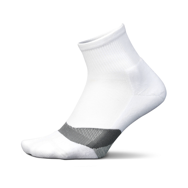 Feetures Elite LC Quarter Basic White 1 Pair x 3