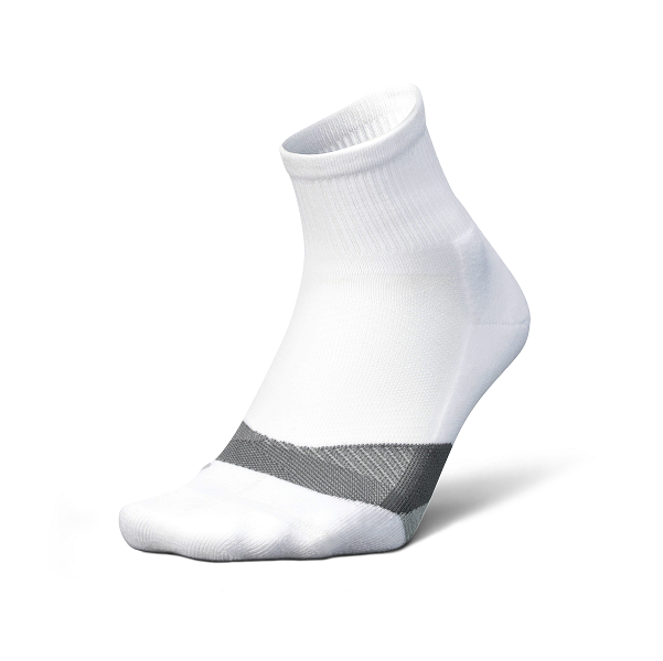 Feetures Elite LC Quarter Basic White 1 Pair x 3