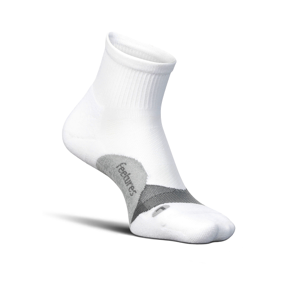 Feetures Elite LC Quarter Basic White 1 Pair x 3