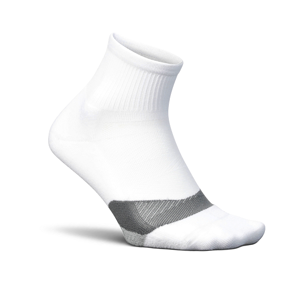 Feetures Elite LC Quarter Basic White 1 Pair x 3