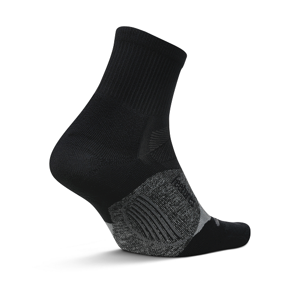 Feetures Elite LC Quarter Basic Black 1 Pair x 3